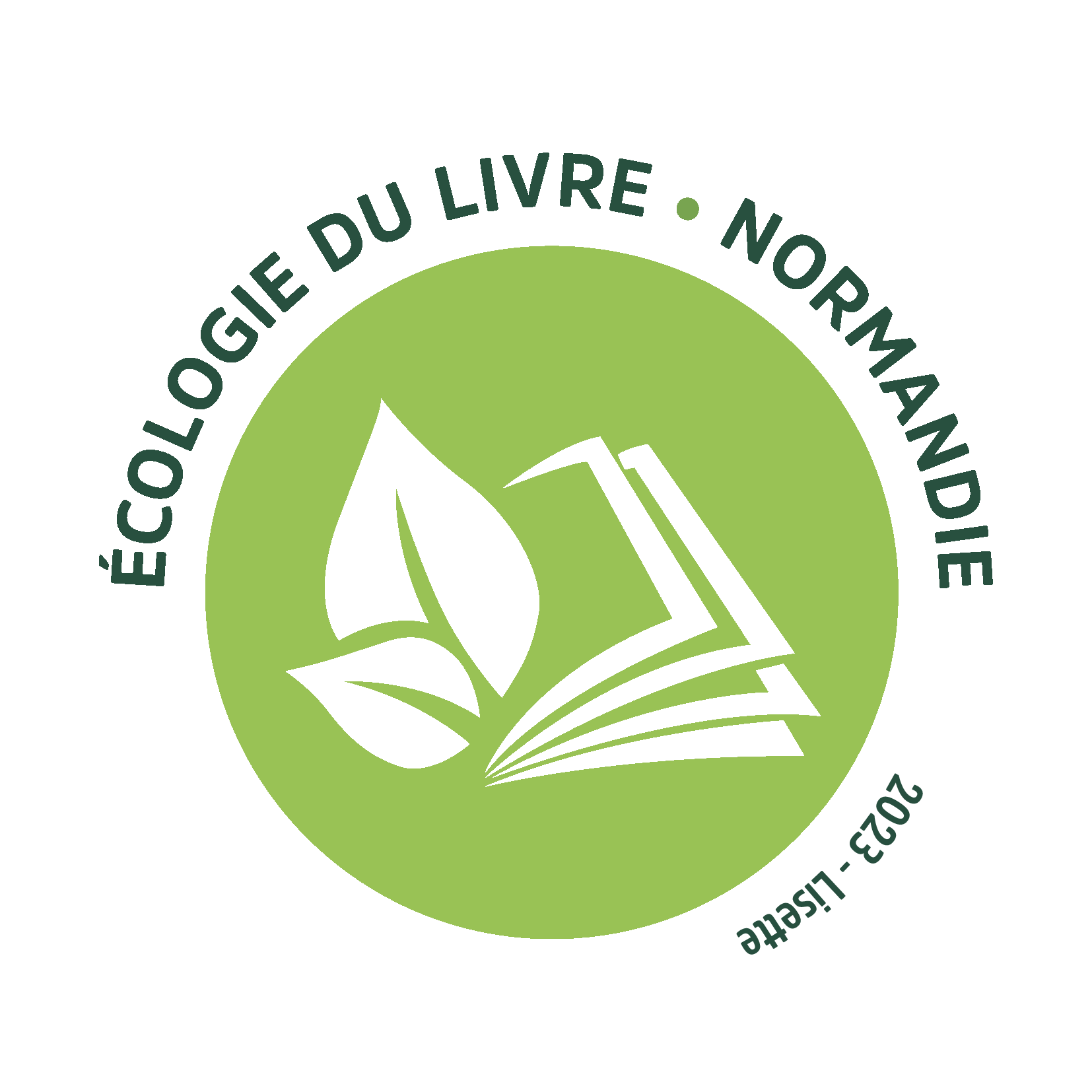 Logo Charte écologie du livre